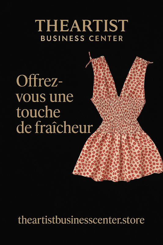 Robe Courte Fleurie Cintrée – Must-Have de la Saison